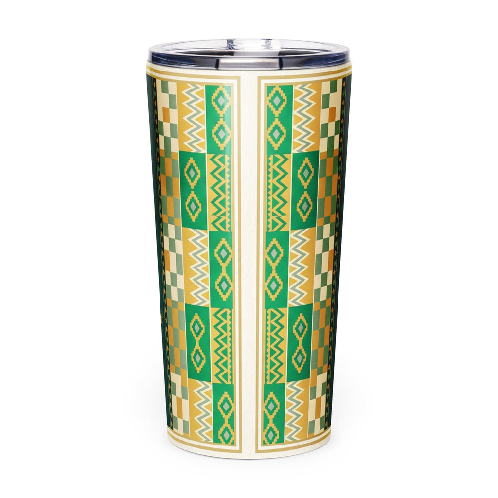 Abundant Queen African Affirmation Tumbler for Black Women - Cimarron: Threads of Liberation