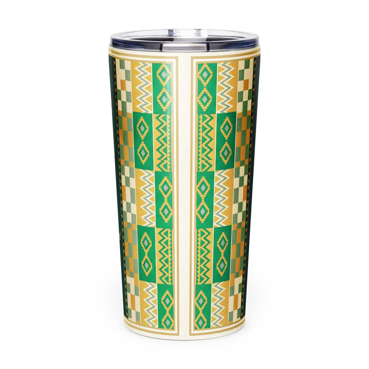 Abundant Queen African Affirmation Tumbler for Black Women - Cimarron: Threads of Liberation