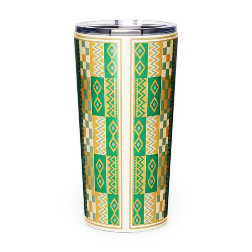 Abundant Queen African Affirmation Tumbler for Black Women - Cimarron: Threads of Liberation