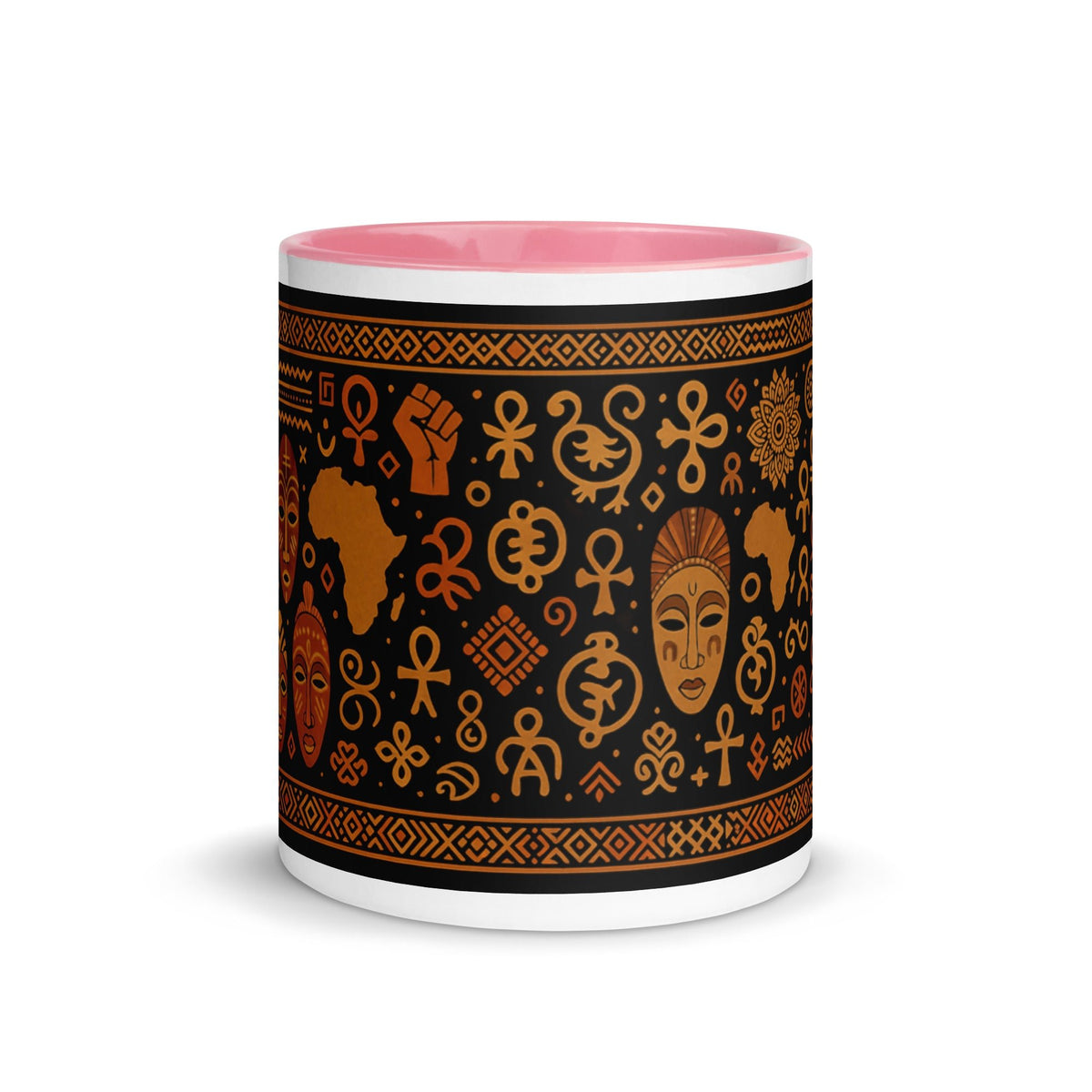Ancestral Symbols Mug - Cimarron: Threads of Liberation