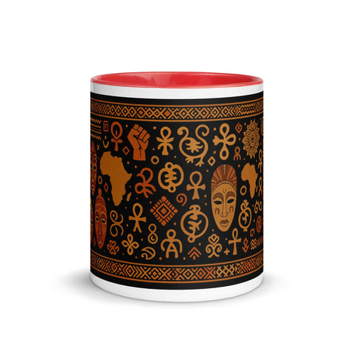 Ancestral Symbols Mug - Cimarron: Threads of Liberation