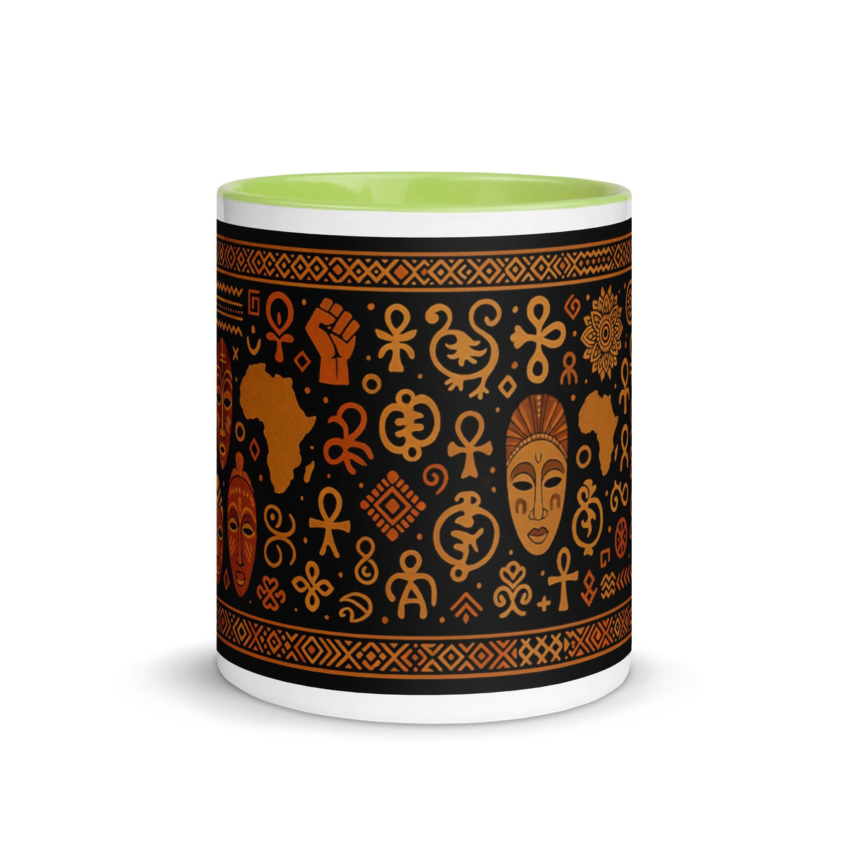 Ancestral Symbols Mug - Cimarron: Threads of Liberation