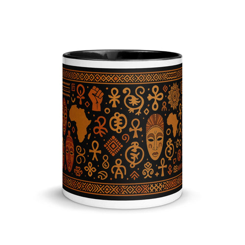 Ancestral Symbols Mug - Cimarron: Threads of Liberation