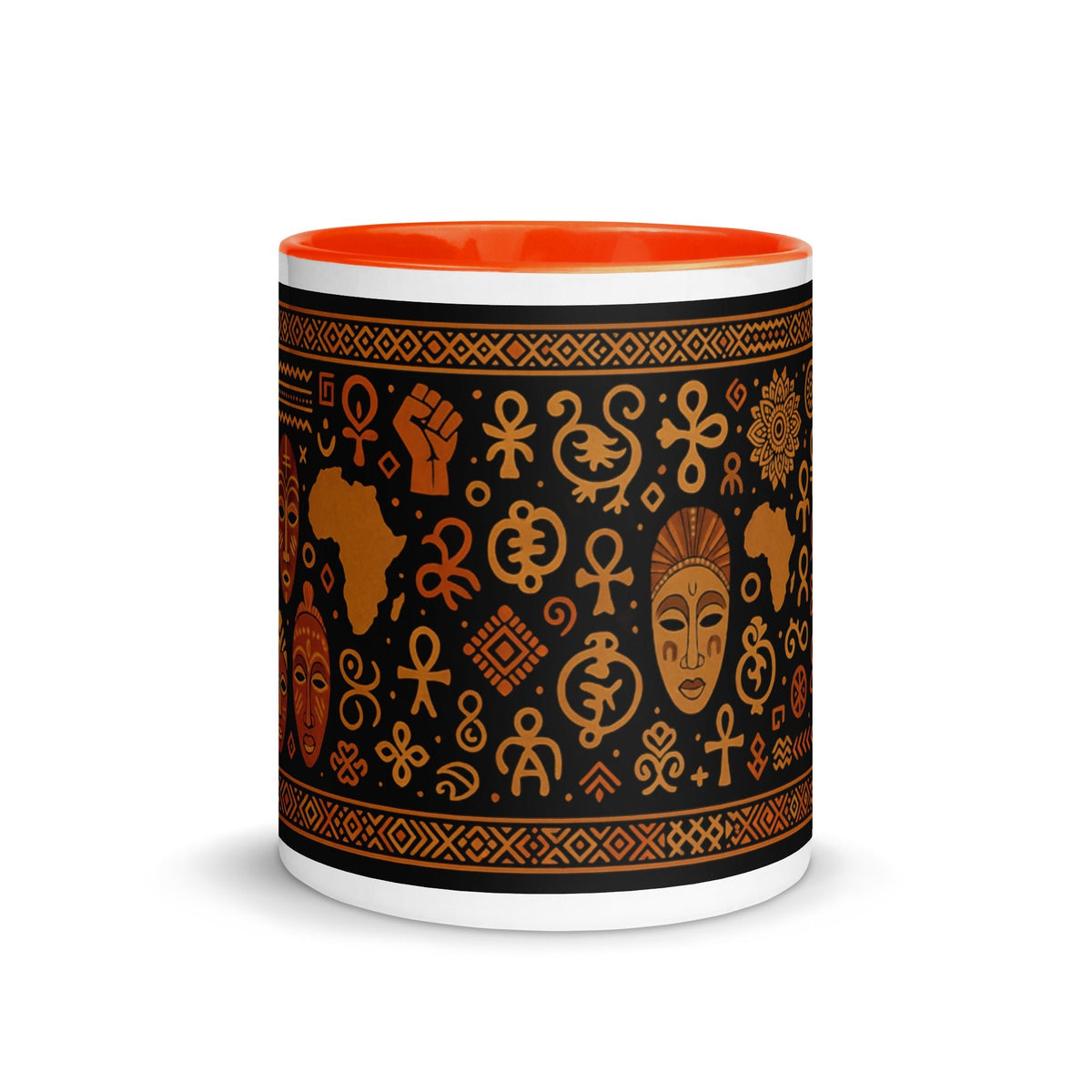 Ancestral Symbols Mug - Cimarron: Threads of Liberation