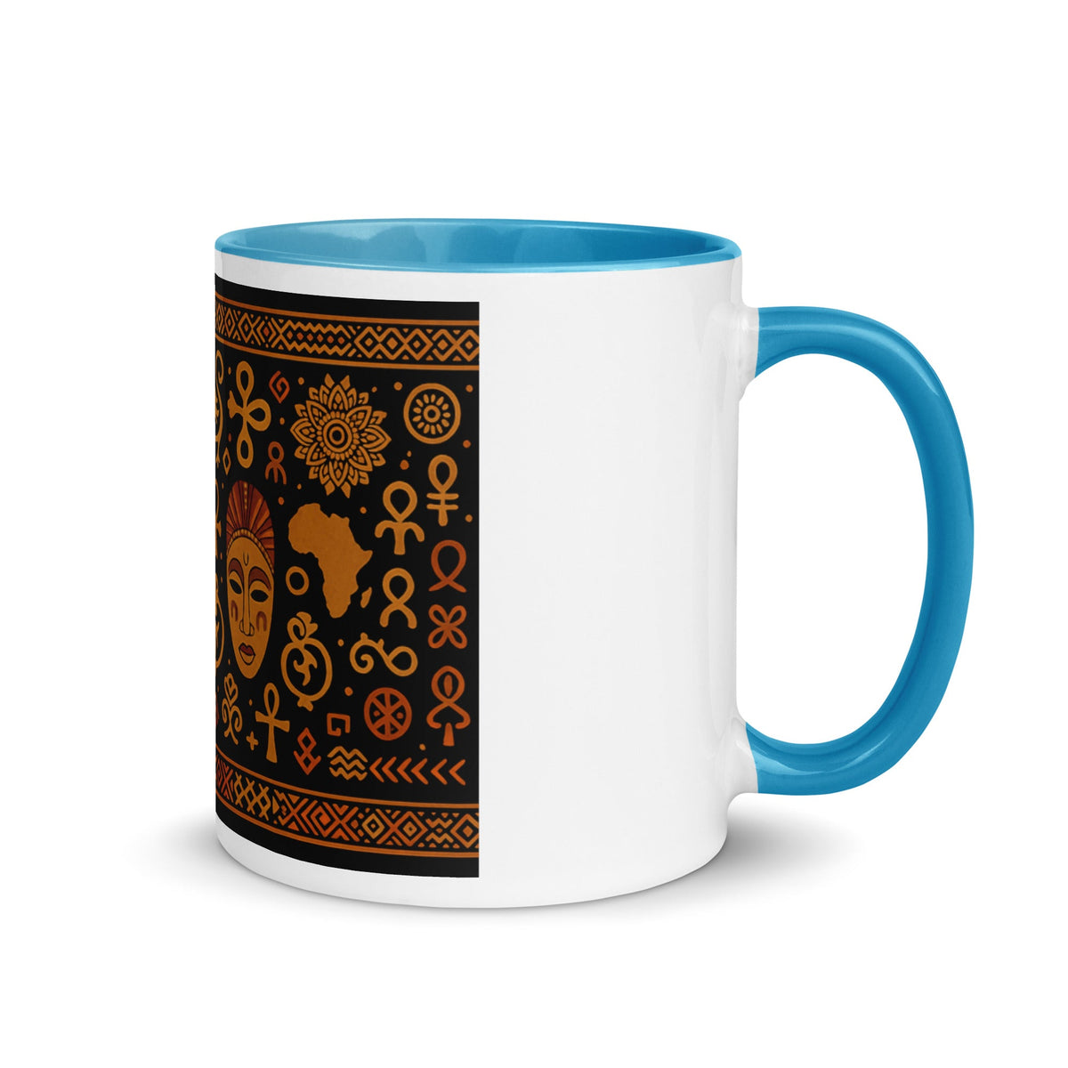 Ancestral Symbols Mug - Cimarron: Threads of Liberation