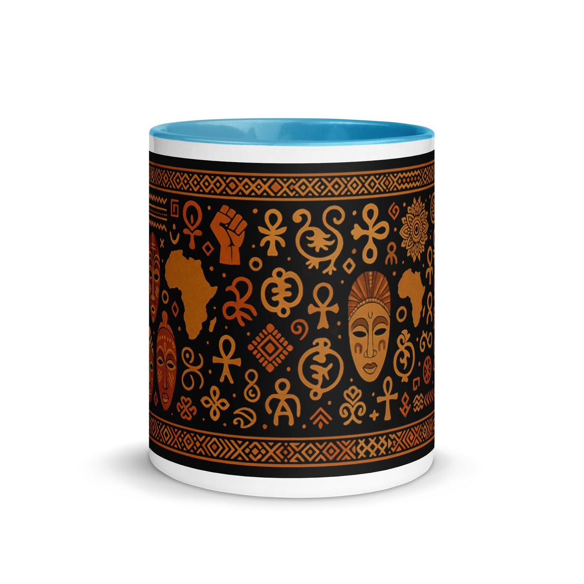 Ancestral Symbols Mug - Cimarron: Threads of Liberation