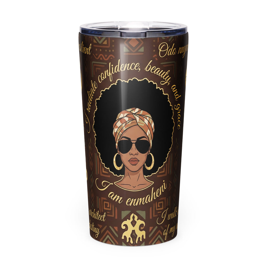 Black Women Empowerment Tumbler - Cimarron: Threads of Liberation
