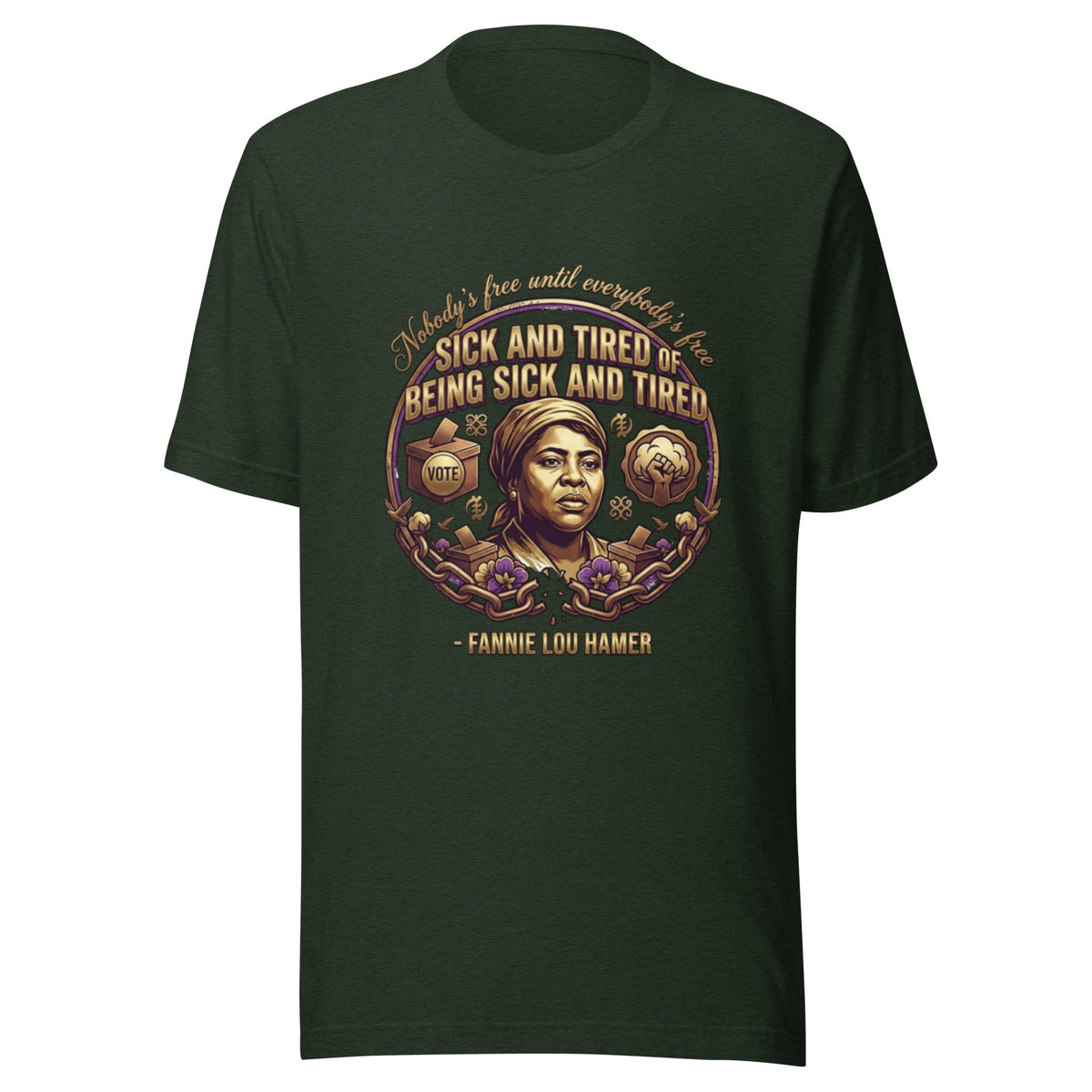 Fannie Lou Hamer - "Sick and Tired" - Cimarron: Threads of Liberation