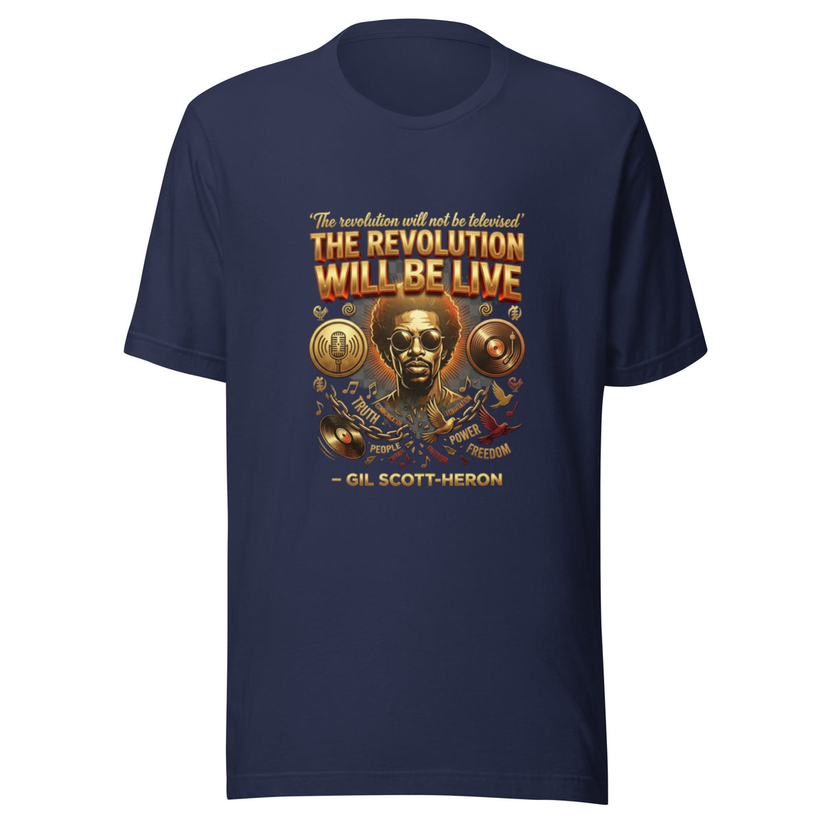 Gil Scott - Heron - "The Revolution Will Be Live" - Cimarron: Threads of Liberation