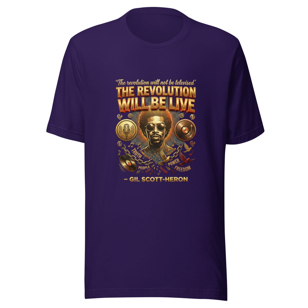 Gil Scott - Heron - "The Revolution Will Be Live" - Cimarron: Threads of Liberation