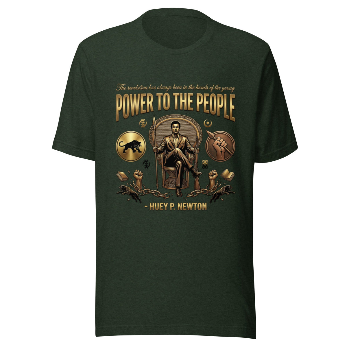 Huey P. Newton - "Power to the People" - Cimarron: Threads of Liberation