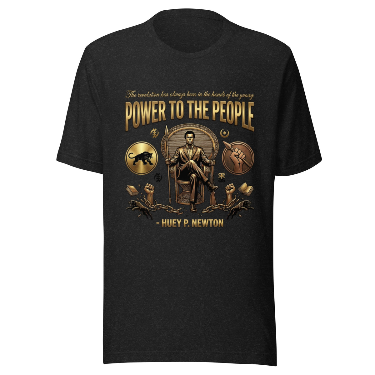Huey P. Newton - "Power to the People" - Cimarron: Threads of Liberation