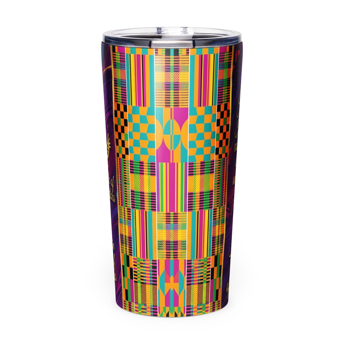"I Am Resilient" - Black Women Empowerment Tumbler - Cimarron: Threads of Liberation