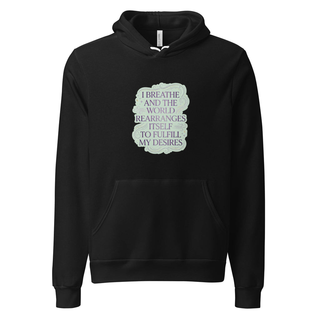 : I Breathe and the World Rearranges - Abundance Affirmation Tee - Cimarron: Threads of Liberation