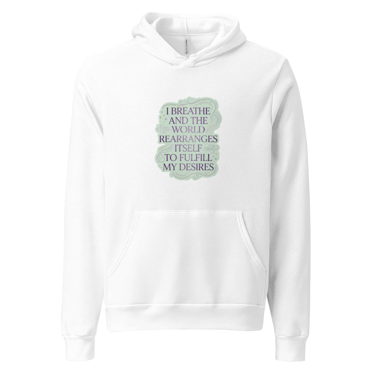 : I Breathe and the World Rearranges - Abundance Affirmation Tee - Cimarron: Threads of Liberation