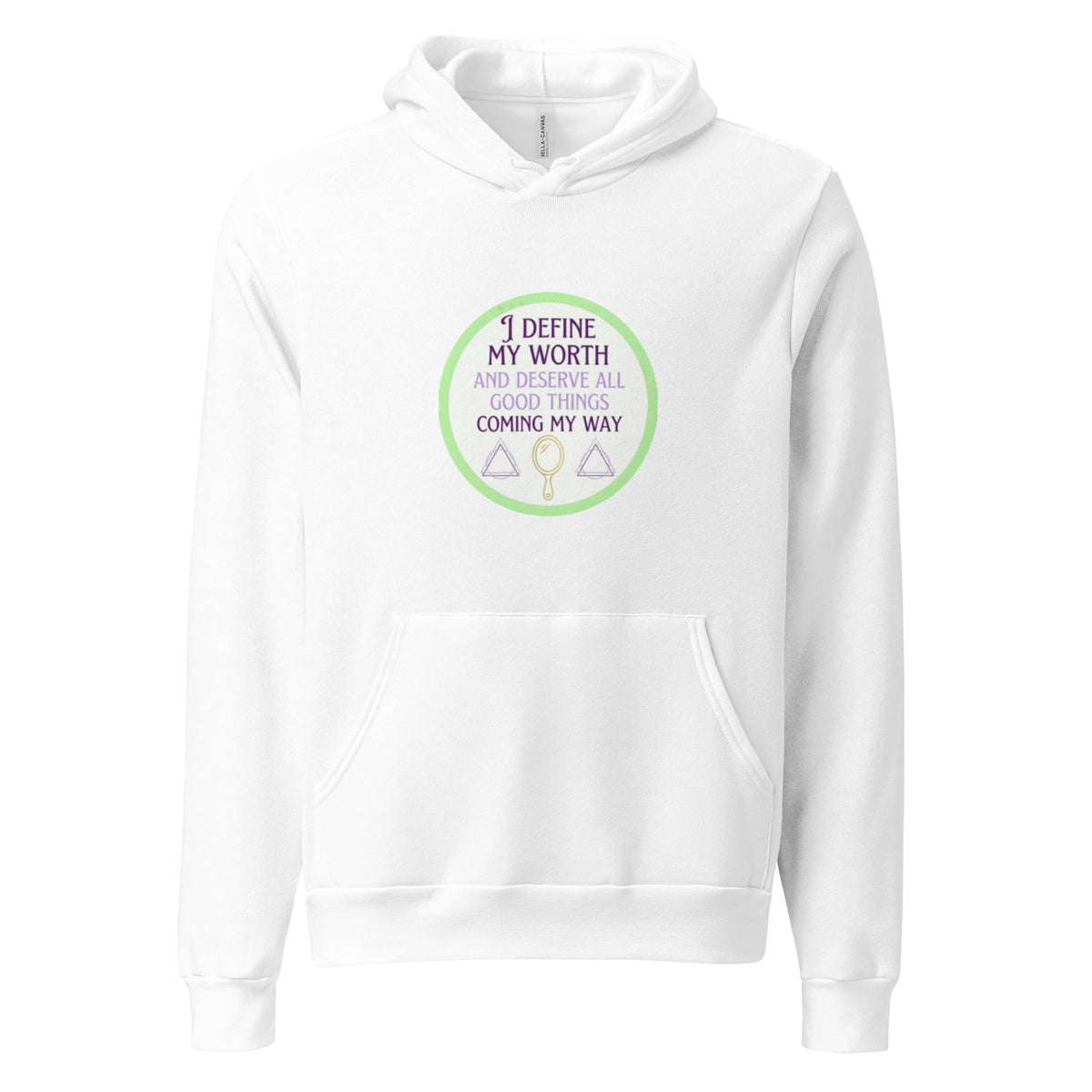 I Define My Worth - Self - Worth Affirmation Hoodie - Cimarron: Threads of Liberation