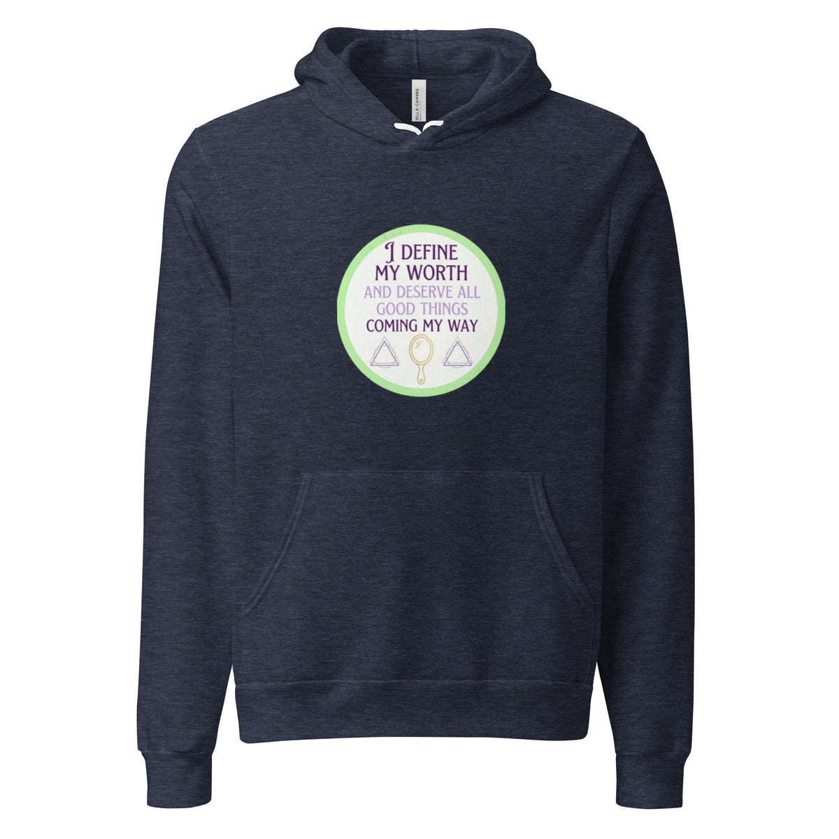 I Define My Worth - Self - Worth Affirmation Hoodie - Cimarron: Threads of Liberation