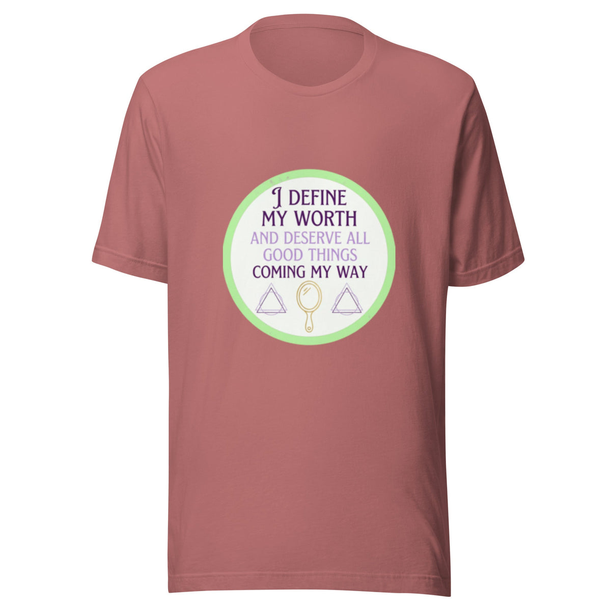 I Define My Worth - Self - Worth Affirmation Tee - Cimarron: Threads of Liberation