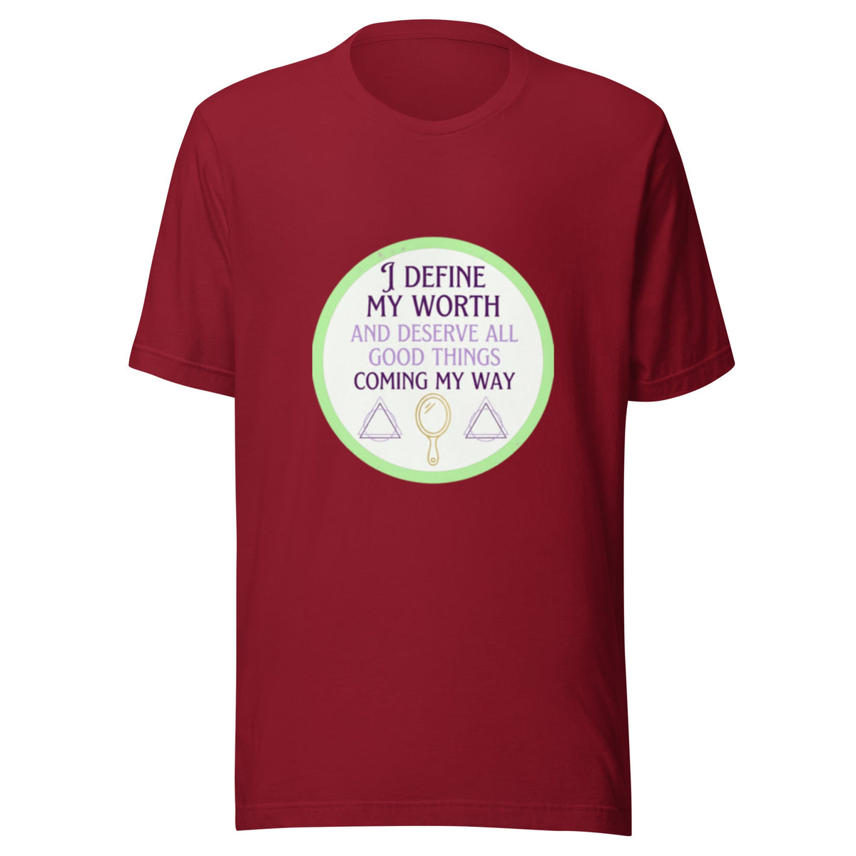 I Define My Worth - Self - Worth Affirmation Tee - Cimarron: Threads of Liberation