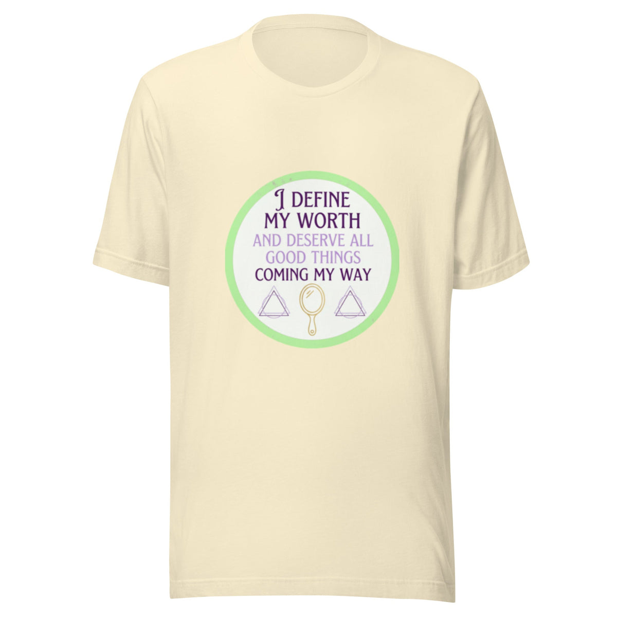 I Define My Worth - Self - Worth Affirmation Tee - Cimarron: Threads of Liberation