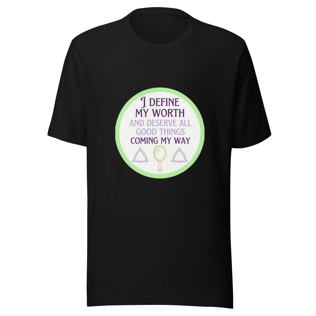 I Define My Worth - Self - Worth Affirmation Tee - Cimarron: Threads of Liberation