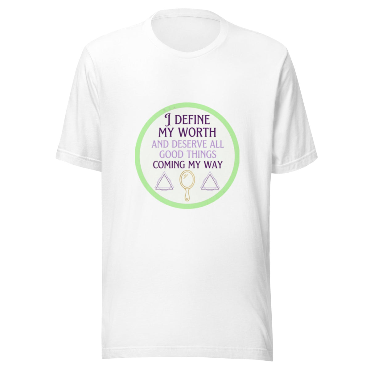 I Define My Worth - Self - Worth Affirmation Tee - Cimarron: Threads of Liberation
