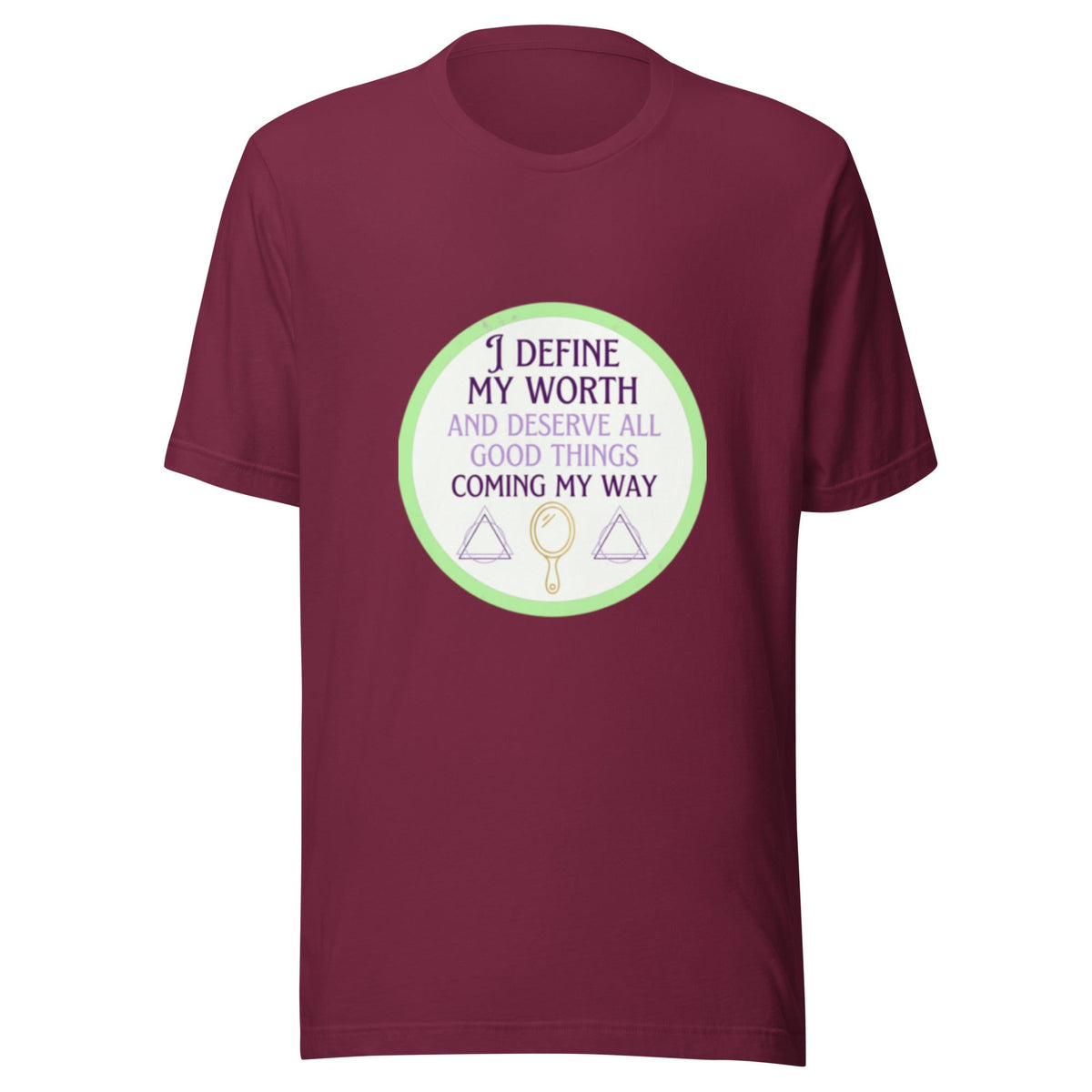 I Define My Worth - Self - Worth Affirmation Tee - Cimarron: Threads of Liberation