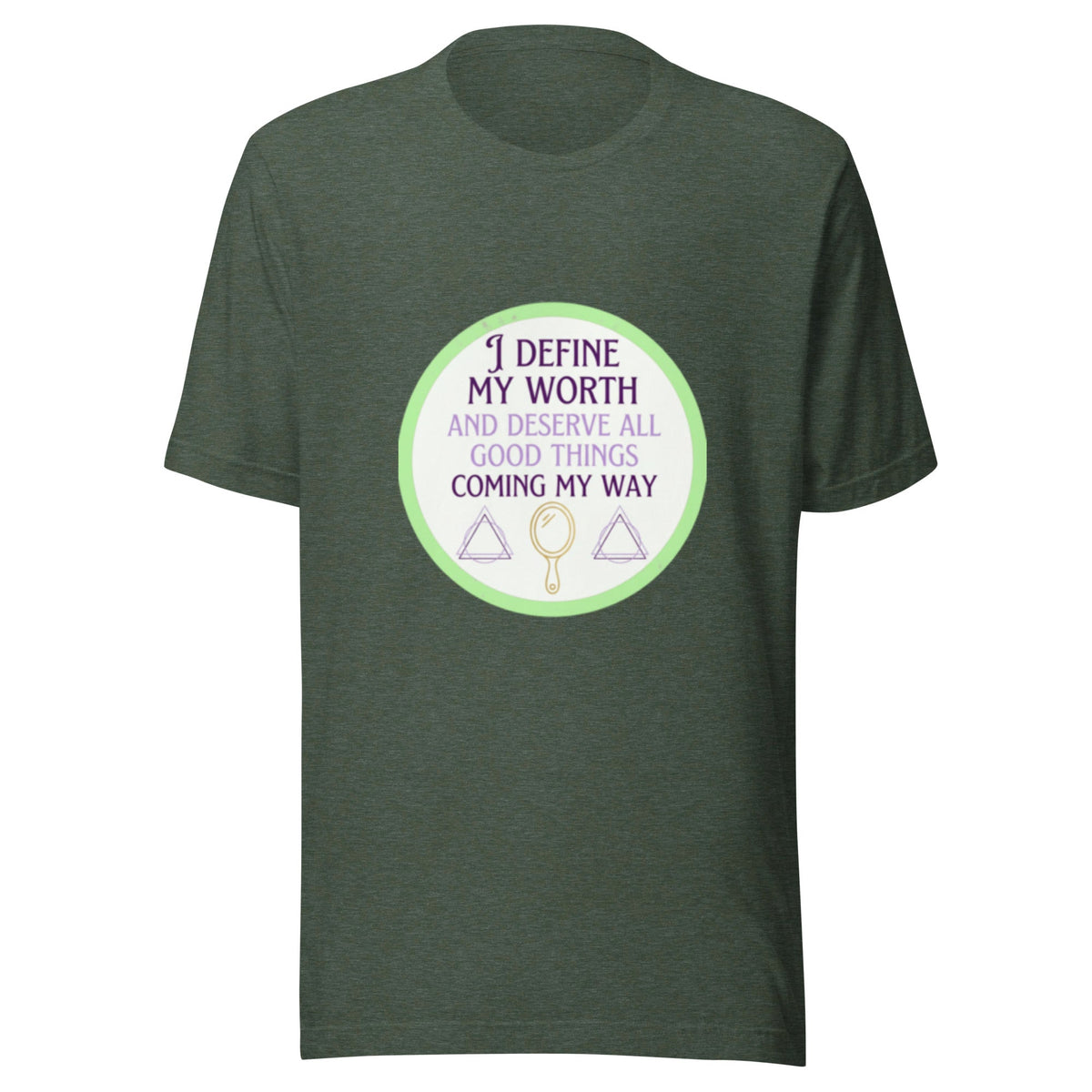 I Define My Worth - Self - Worth Affirmation Tee - Cimarron: Threads of Liberation