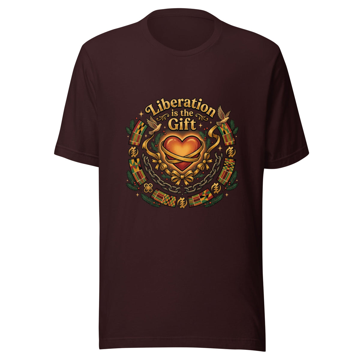 Liberation is the Gift - Holiday Freedom Tee - Cimarron: Threads of Liberation