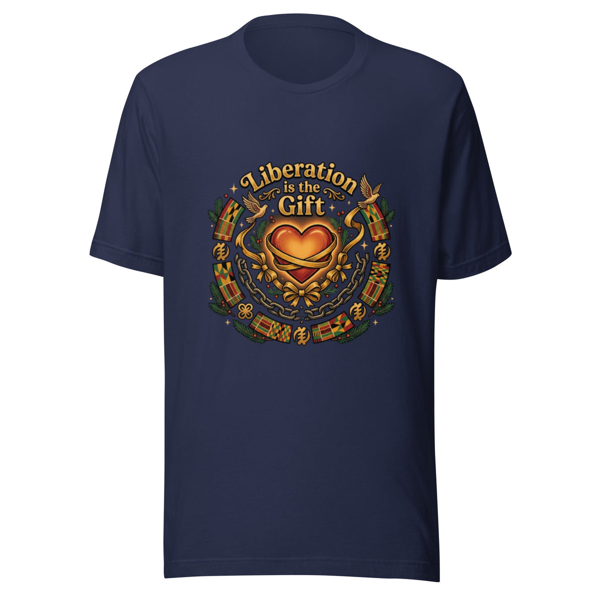 Liberation is the Gift - Holiday Freedom Tee - Cimarron: Threads of Liberation