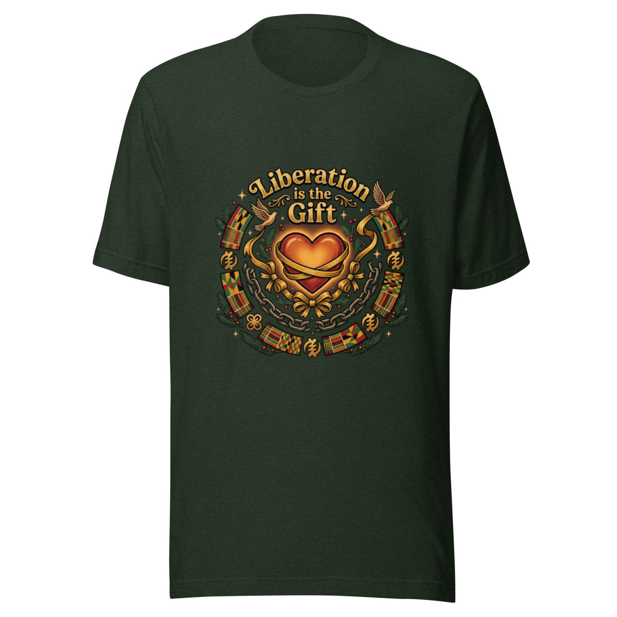 Liberation is the Gift - Holiday Freedom Tee - Cimarron: Threads of Liberation