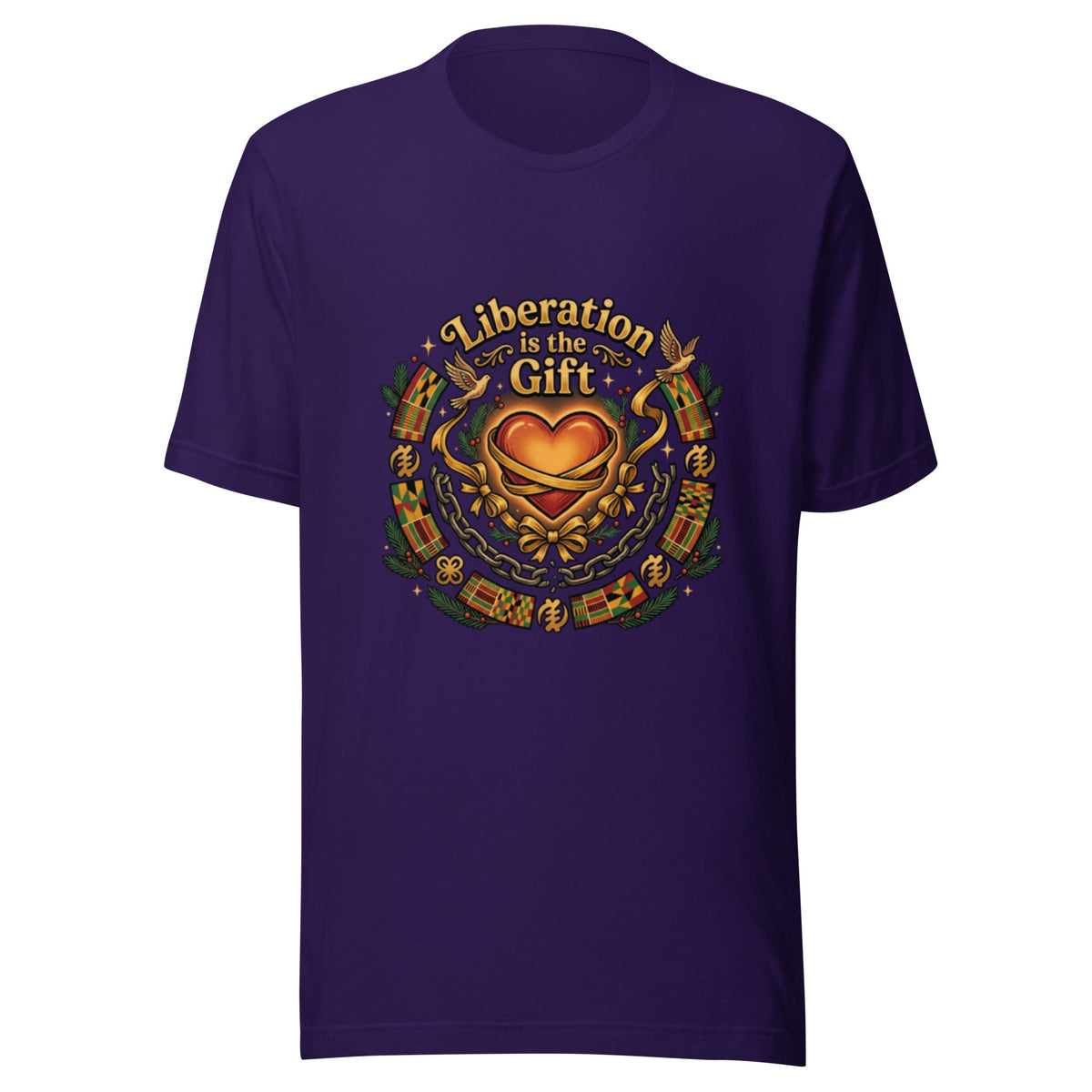 Liberation is the Gift - Holiday Freedom Tee - Cimarron: Threads of Liberation