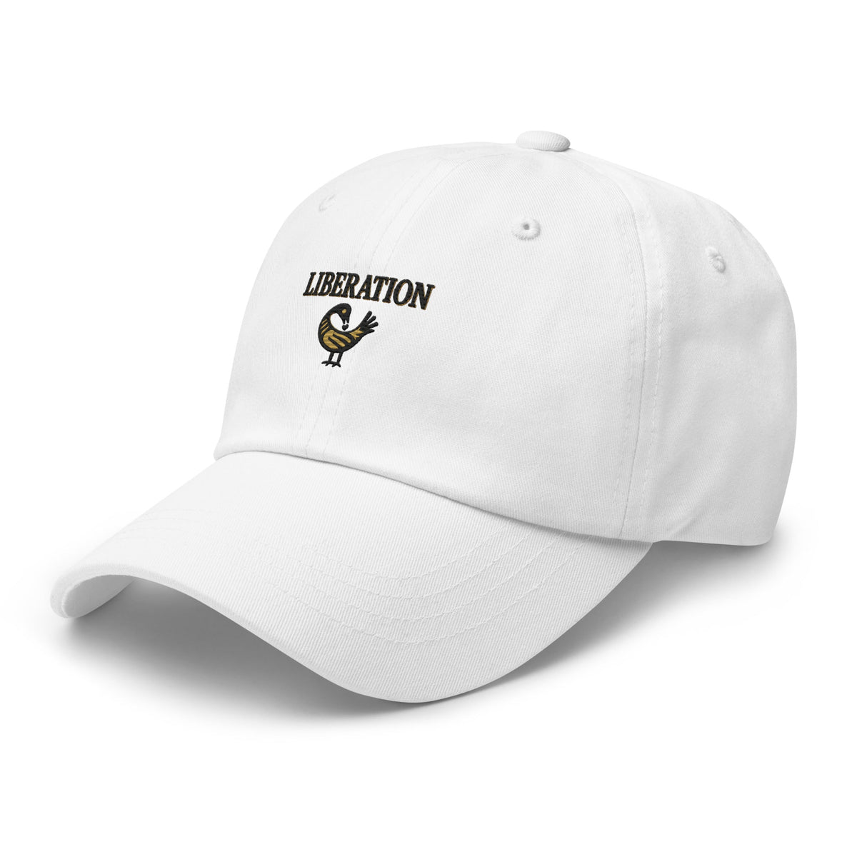 Liberation Sankofa Embroidered Hat | - Cimarron: Threads of Liberation