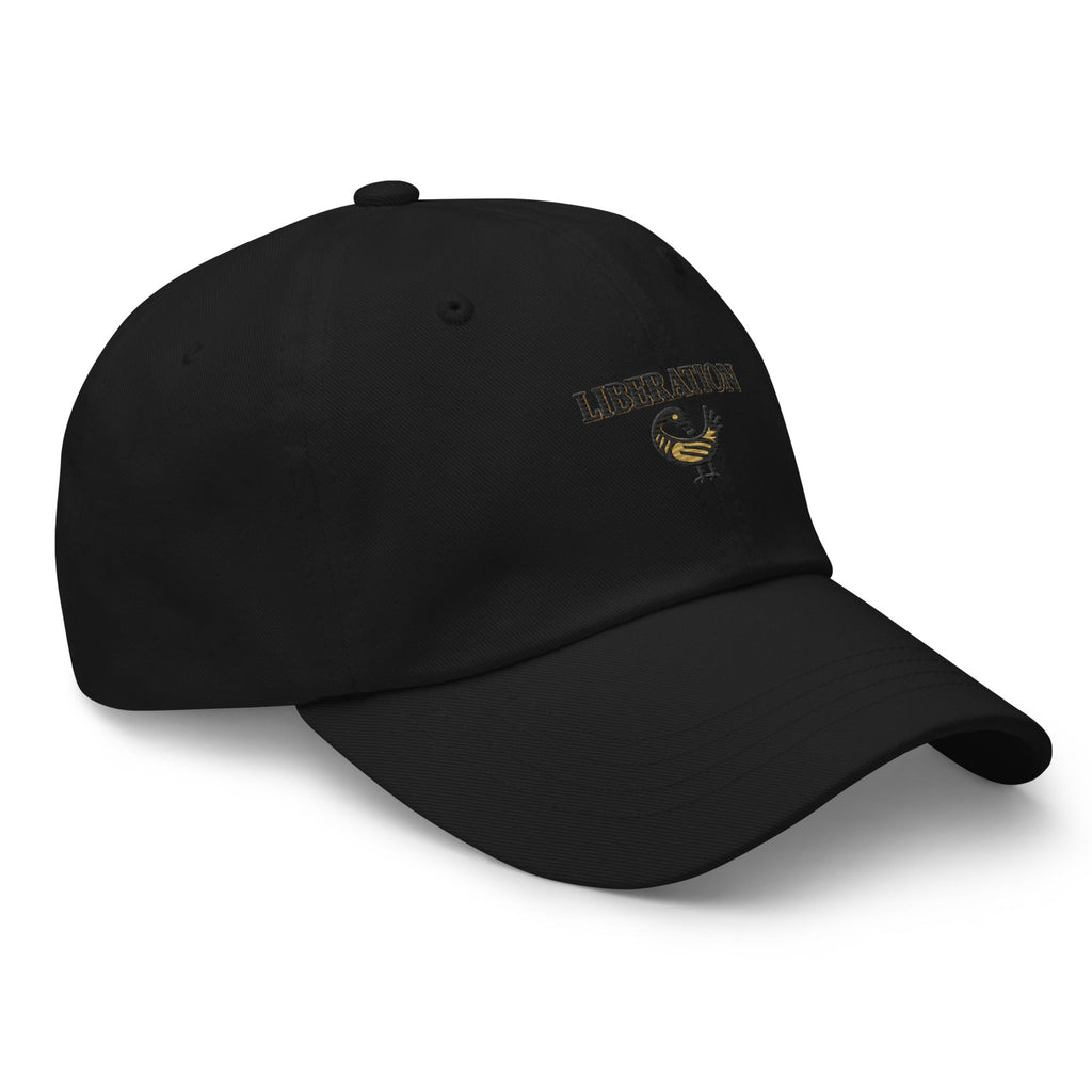 Liberation Sankofa Embroidered Hat | - Cimarron: Threads of Liberation