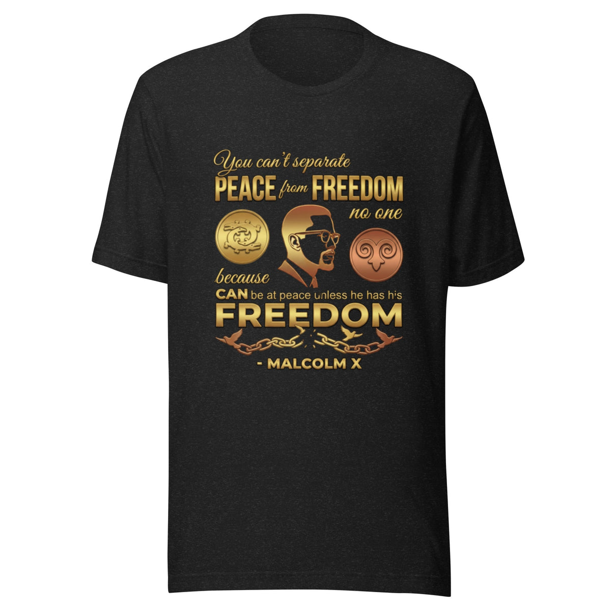 Malcolm X - "Peace & Freedom" - Cimarron: Threads of Liberation