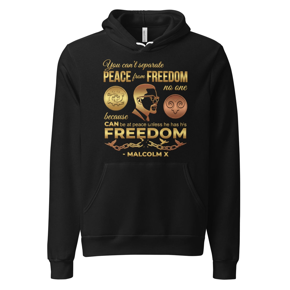 Malcolm X - "Peace & Freedom" - Cimarron: Threads of Liberation