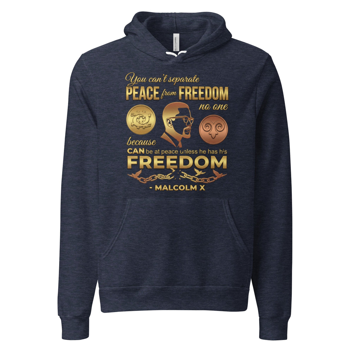 Malcolm X - "Peace & Freedom" - Cimarron: Threads of Liberation
