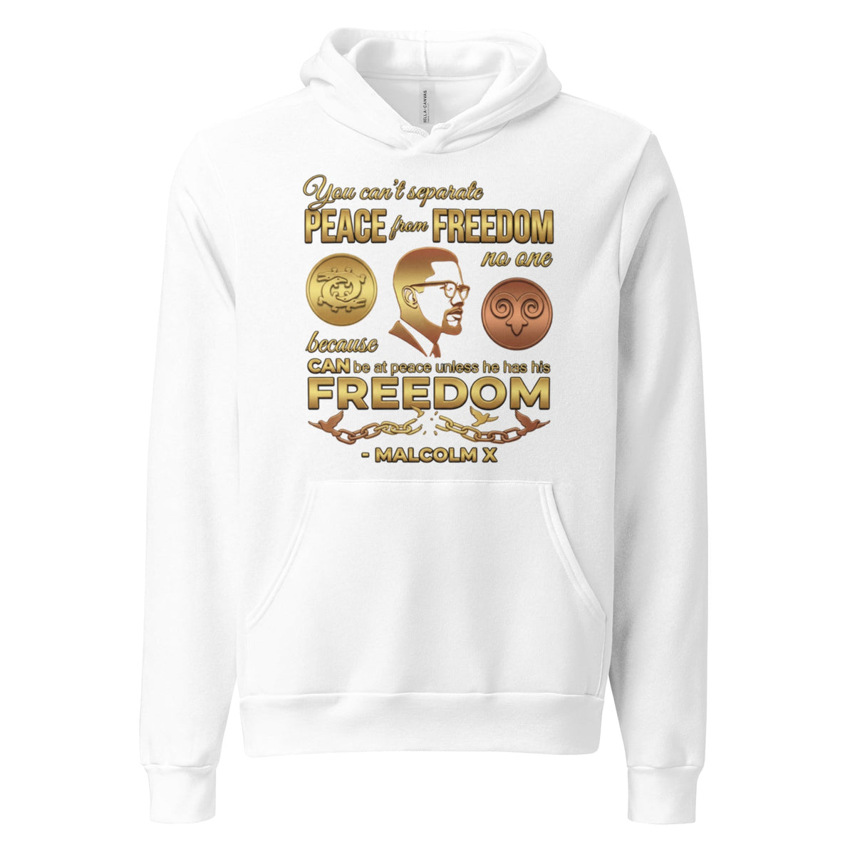 Malcolm X - "Peace & Freedom" - Cimarron: Threads of Liberation