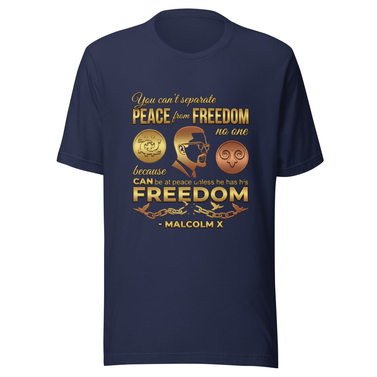 Malcolm X - "Peace & Freedom" - Cimarron: Threads of Liberation
