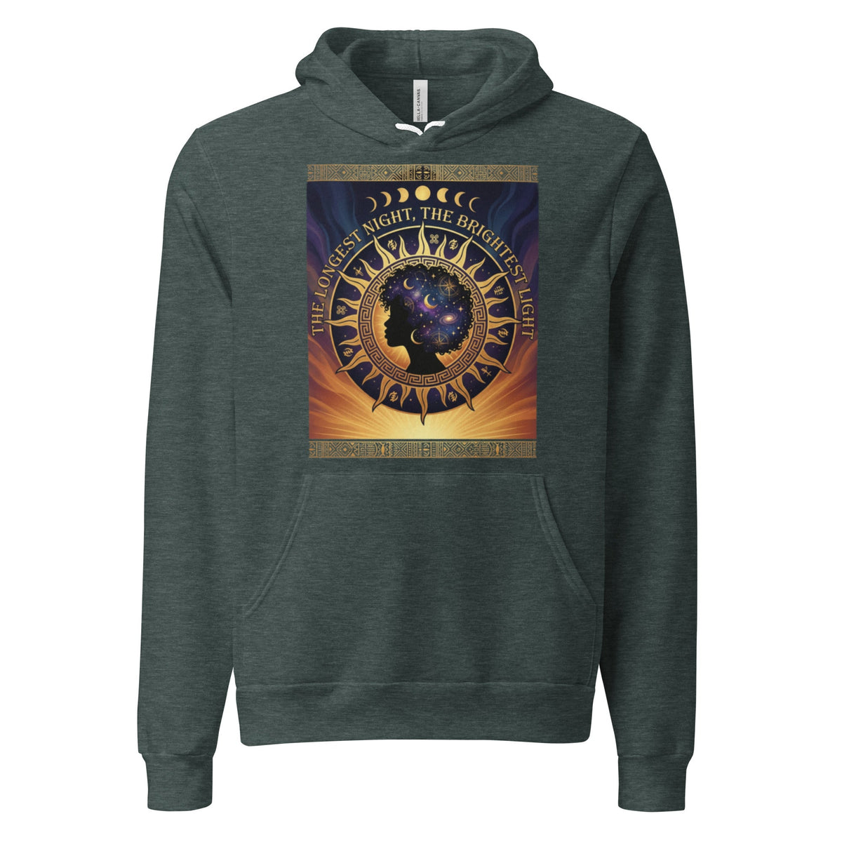 The Longest Night, The Brightest Light - Winter Solstice Tee - Cimarron: Threads of Liberation