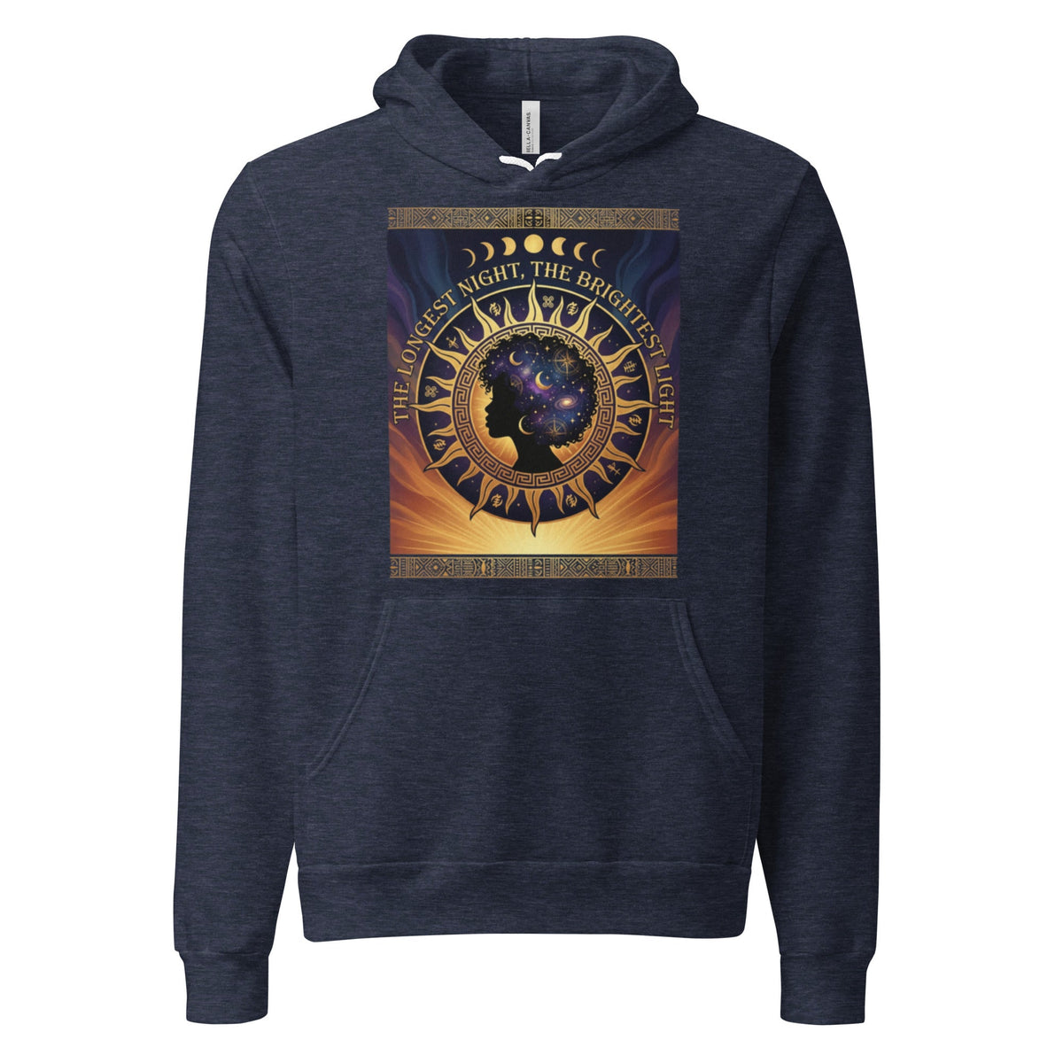 The Longest Night, The Brightest Light - Winter Solstice Tee - Cimarron: Threads of Liberation