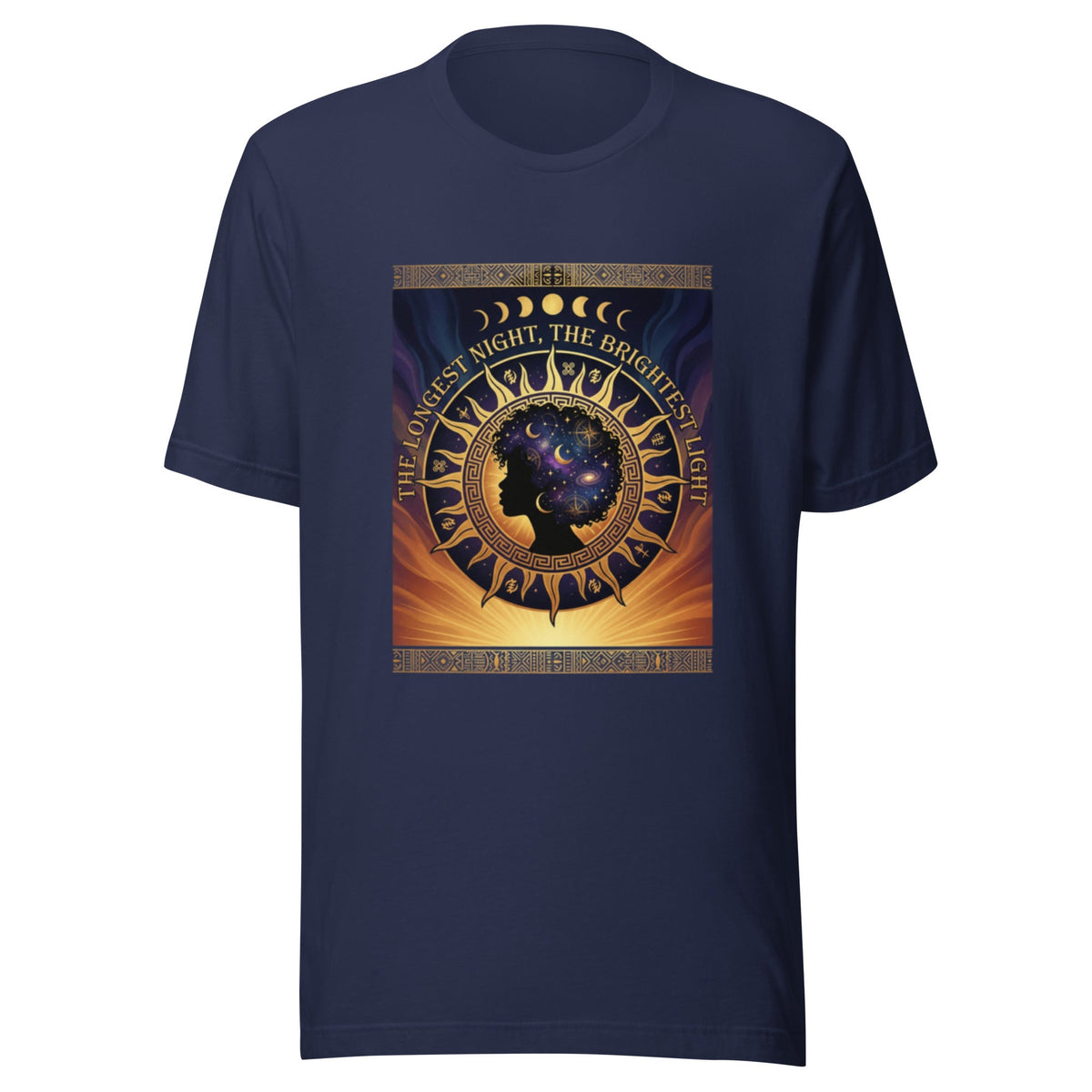 The Longest Night, The Brightest Light - Winter Solstice Tee - Cimarron: Threads of Liberation