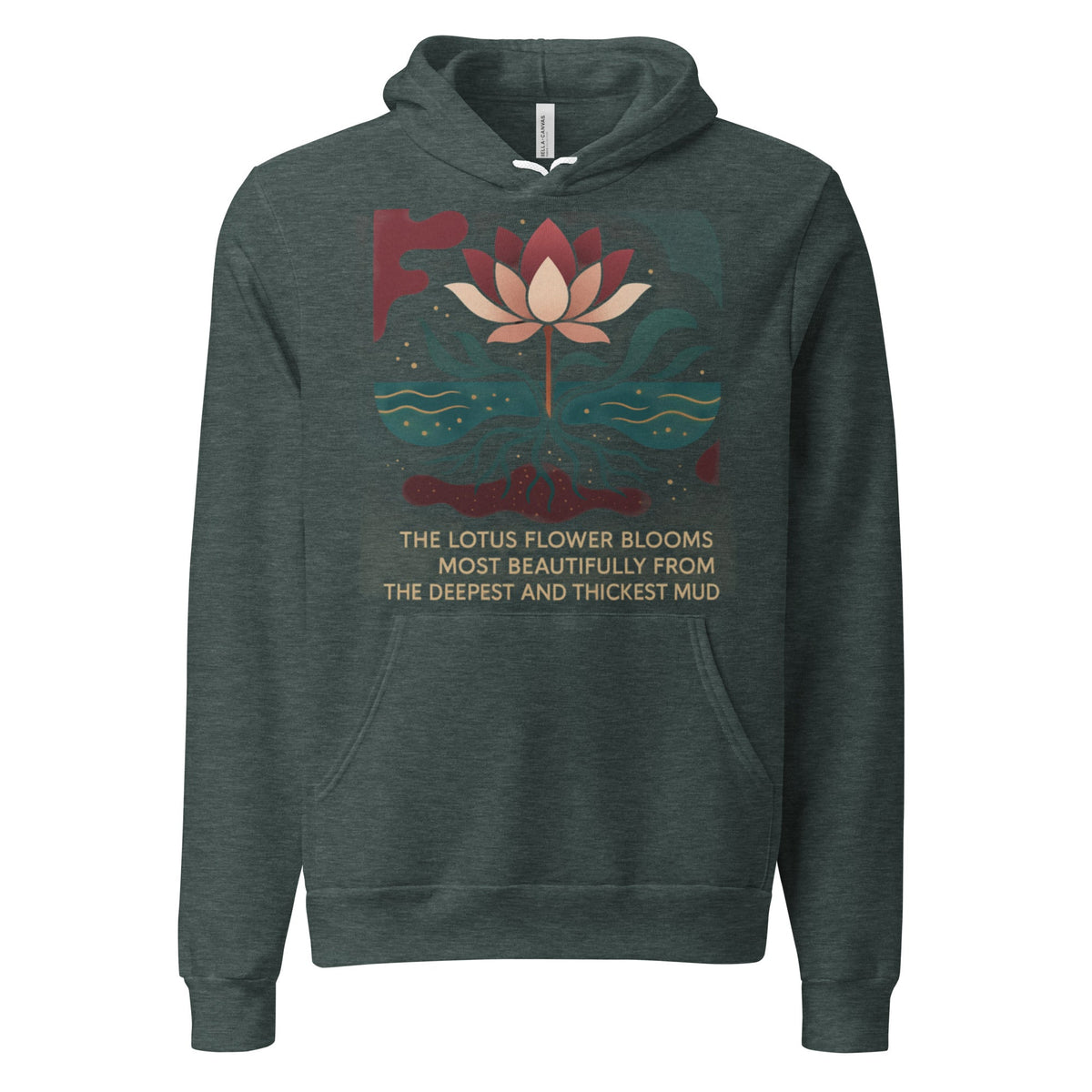 The Lotus Flower Blooms Most Beautifully - Cimarron: Threads of Liberation