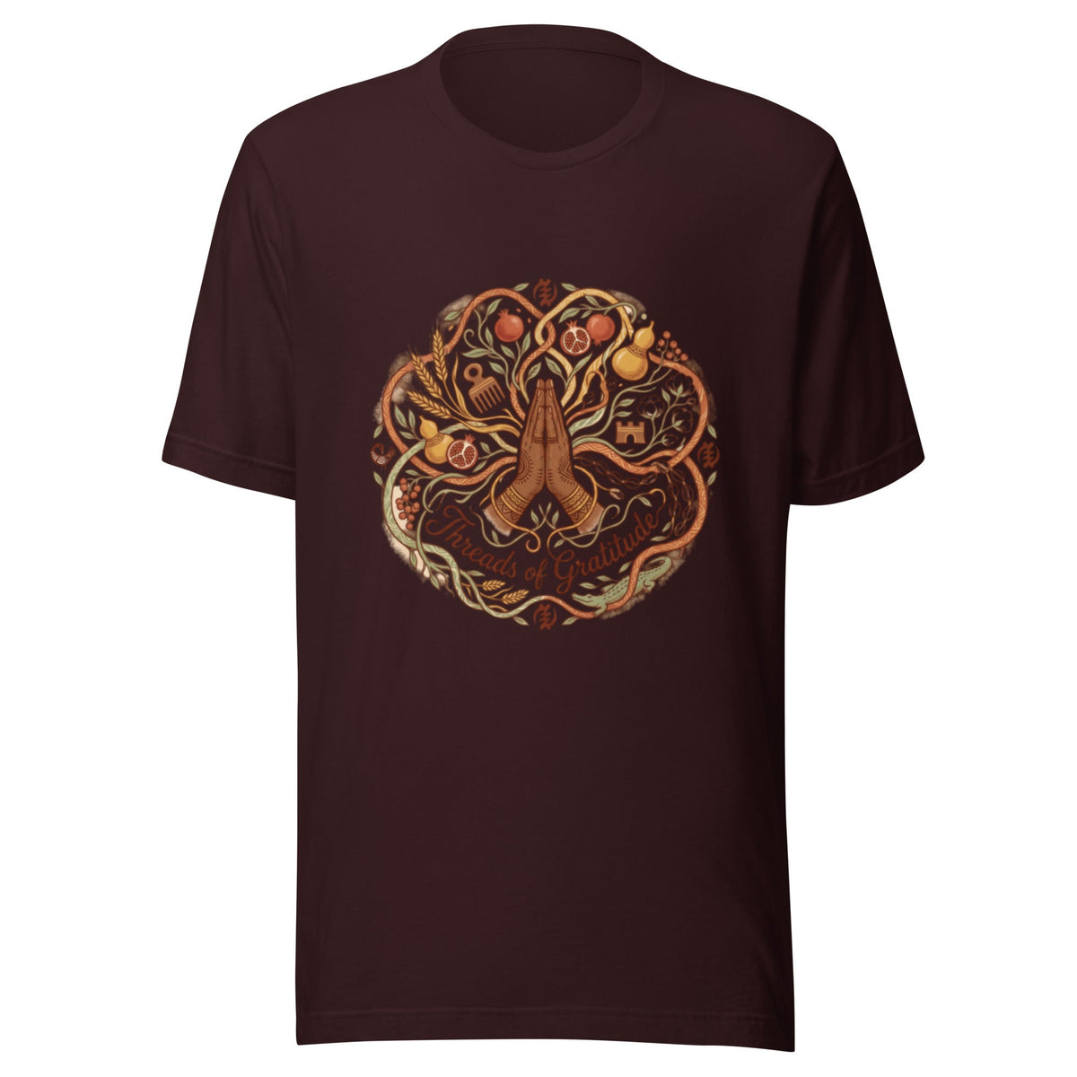 Threads of Gratitude - Year - End Reflection Tee - Cimarron: Threads of Liberation