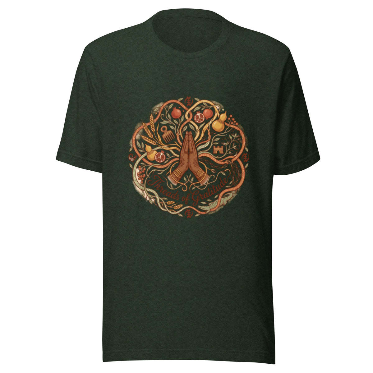 Threads of Gratitude - Year - End Reflection Tee - Cimarron: Threads of Liberation